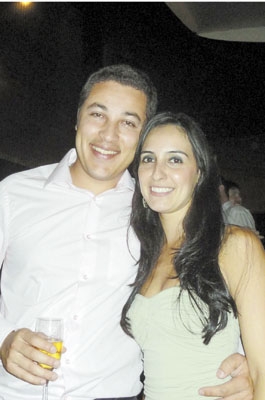 Só felicidade (muita felicidade): casal Alexandre Granero Tarantelli-Patrícia